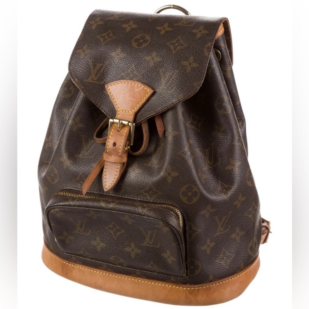 Authentic Louis Vuitton Monogram Montsouris MM Backpack